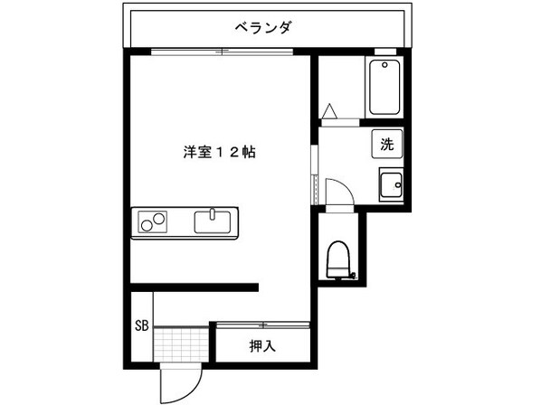 TMTビルの物件間取画像